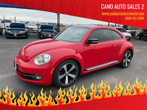 2012 Volkswagen Beetle for sale at Cano Auto Sales 2 in Harlingen TX