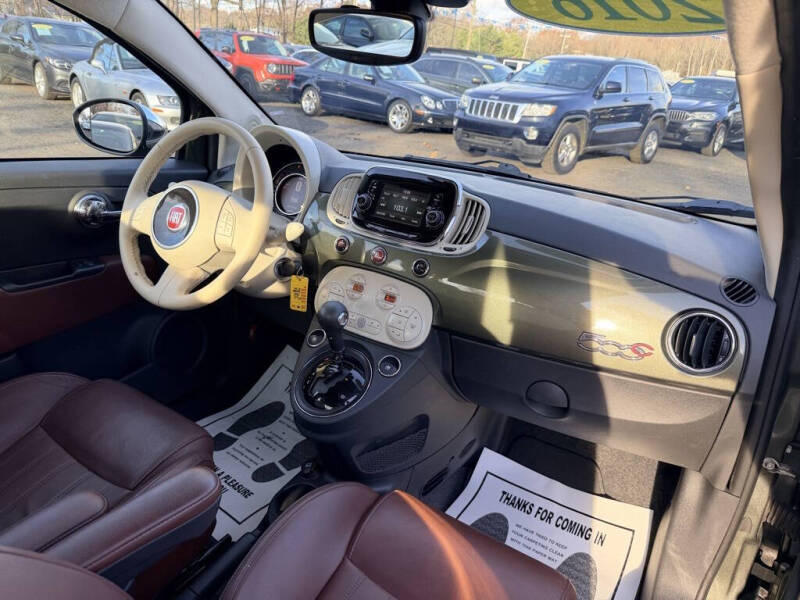 2016 FIAT 500c Lounge