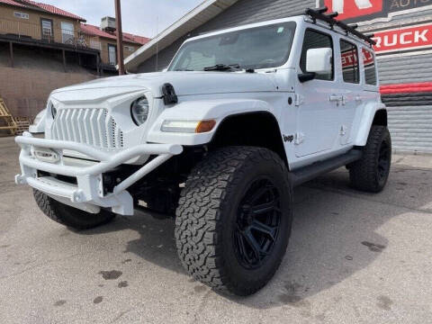 2021 Jeep Wrangler Unlimited for sale at Red Rock Auto Sales in Saint George UT