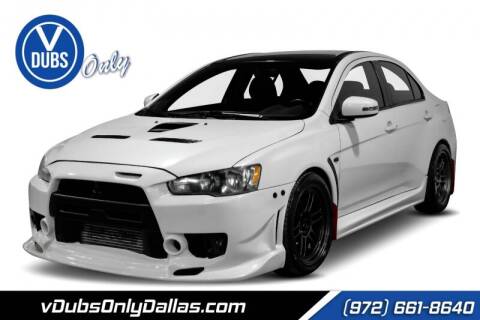 2015 Mitsubishi Lancer Evolution for sale at VDUBS ONLY in Dallas TX