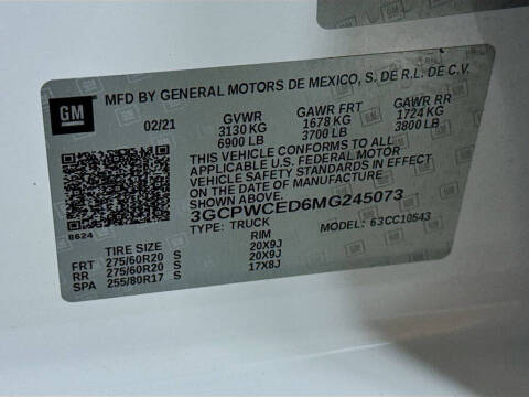 2021 Chevrolet Silverado 1500