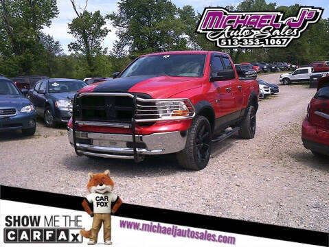 2010 Dodge Ram 1500 for sale at MICHAEL J'S AUTO SALES in Cleves OH