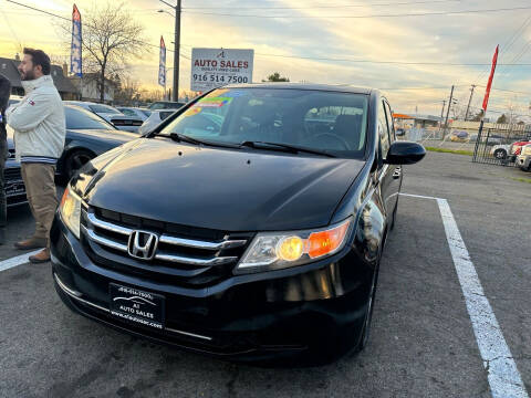 2014 Honda Odyssey for sale at A1 Auto Sales in Sacramento CA
