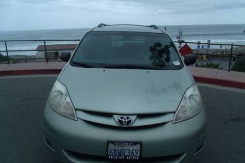2007 Toyota Sienna for sale at OCEAN AUTO SALES in San Clemente CA