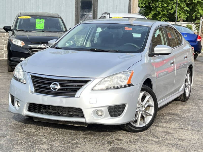 2013 Nissan Sentra for sale at Dynamics Auto Sale in Highland IN