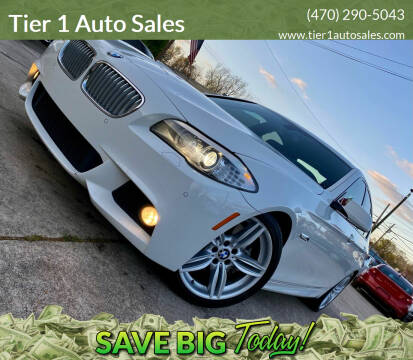 2013 BMW 5 Series for sale at Tier 1 Auto Sales in Gainesville GA