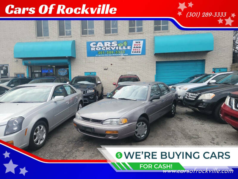 1996 Toyota Camry for sale at Cars Of Rockville in Rockville MD