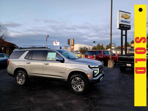 2025 Chevrolet Tahoe for sale at A-F MOTORS in Adams WI