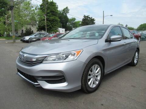2017 Honda Accord for sale at CARS FOR LESS OUTLET in Morrisville PA