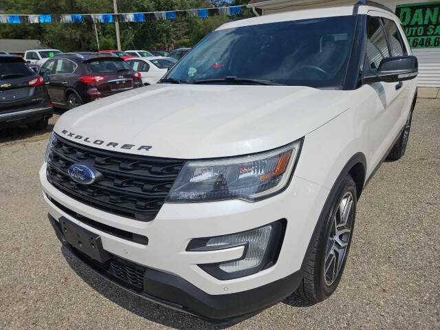 2017 Ford Explorer for sale at DANGO AUTO SALES in HOWARD CITY, MI