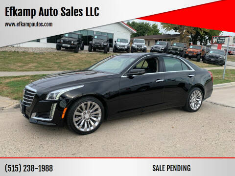 2017 Cadillac CTS for sale at Efkamp Auto Sales LLC in Des Moines IA