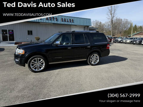 2016 Ford Expedition for sale at Ted Davis Auto Sales in Riverton WV
