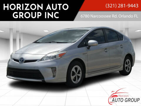 2013 Toyota Prius for sale at HORIZON AUTO GROUP INC in Orlando FL