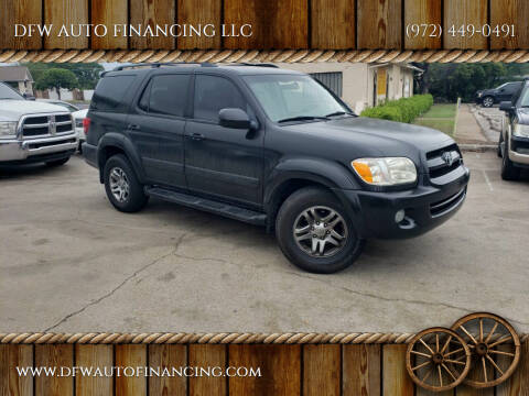 2007 Toyota Sequoia for sale at Bad Credit Call Fadi in Dallas TX