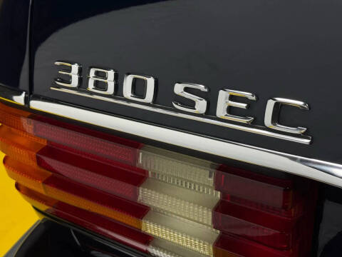 1982 Mercedes-Benz 380-Class 380 SEC