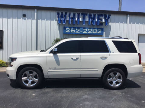 2015 Chevrolet Tahoe for sale at Whitney Motor Company in Duncan OK