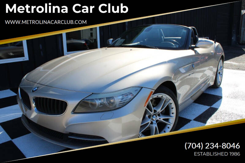 2009 BMW Z4 for sale at Metrolina Car Club in Stallings NC