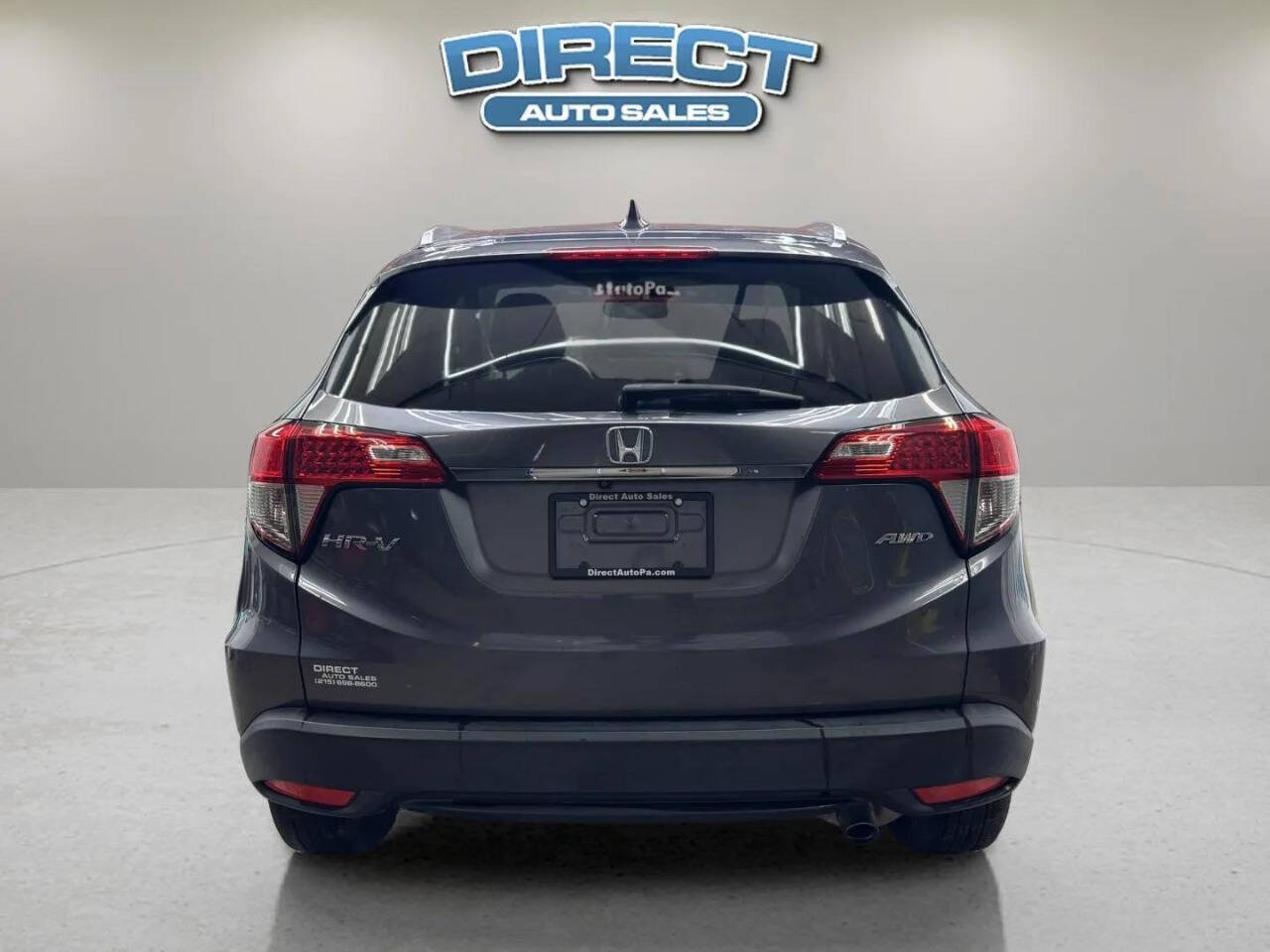 2019 Honda HR-V EX L AWD 4dr Crossover - Gray exterior view 5