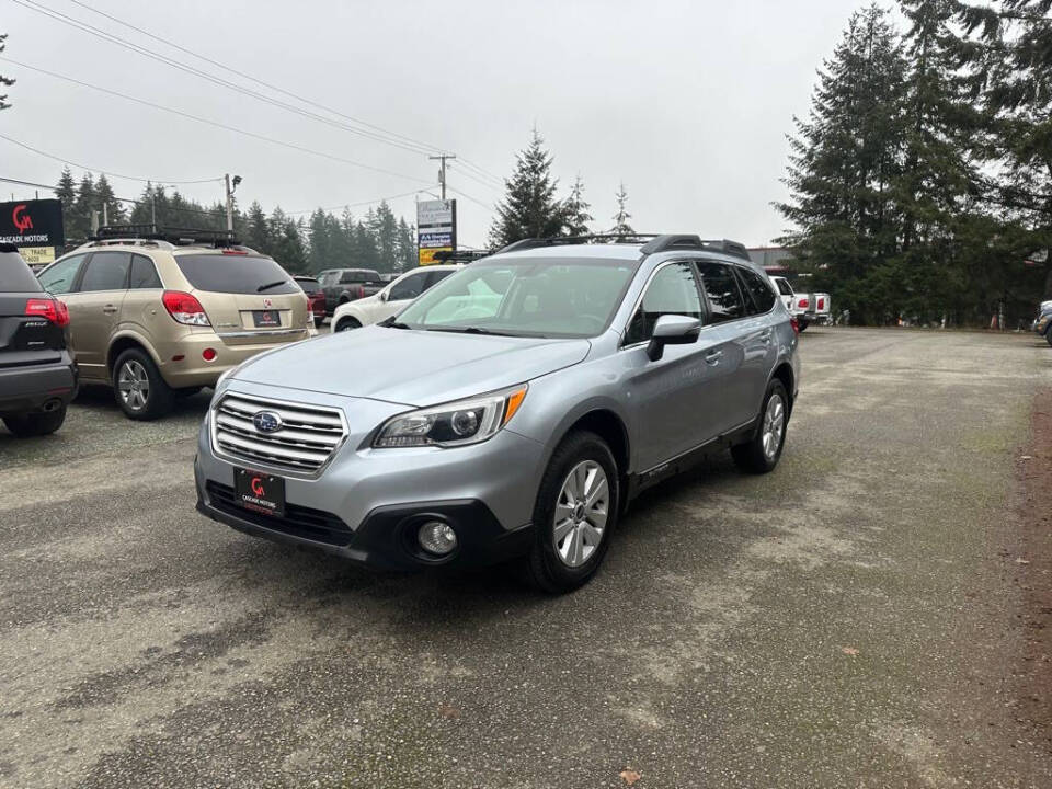 2017 Subaru Outback for sale at Cascade Motors in Olympia, WA