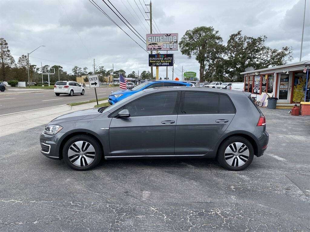 2019 Volkswagen e-Golf for sale at Sunshine Auto in Pinellas Park, FL