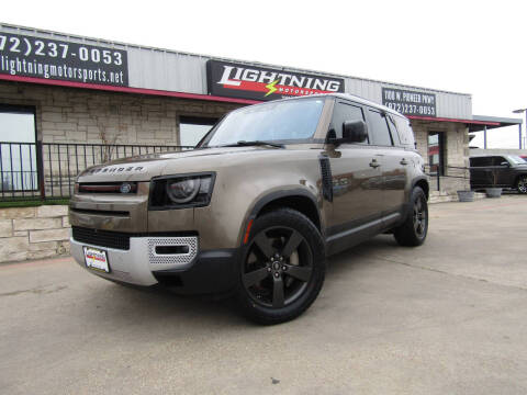 2020 Land Rover Defender for sale at Lightning Motorsports in Grand Prairie TX