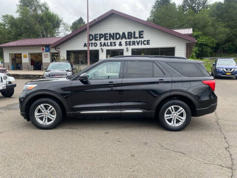2020 Ford Explorer for sale at Dependable Auto Sales and Service in Binghamton NY