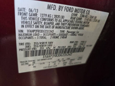 2013 Ford Taurus Limited