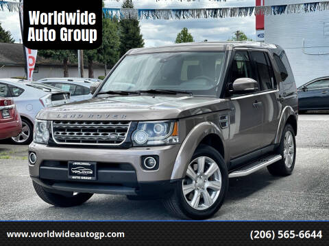 2016 Land Rover LR4 for sale at Worldwide Auto Group in Auburn WA