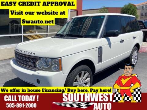 2006 Land Rover Range Rover for sale at SOUTHWEST AUTO in Albuquerque NM