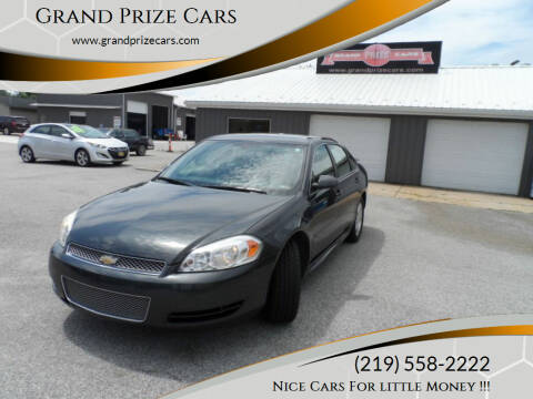 2013 Chevrolet Impala for sale at Grand Prize Cars in Cedar Lake IN