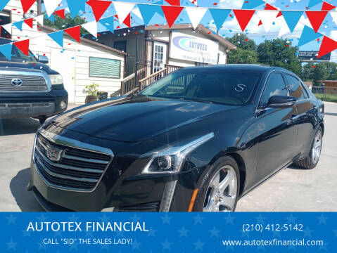 2016 Cadillac CTS for sale at AUTOTEX FINANCIAL in San Antonio TX