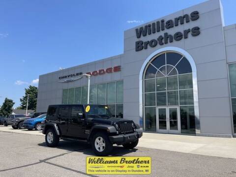 2018 Jeep Wrangler JK Unlimited for sale at Williams Brothers Pre-Owned Monroe in Monroe MI