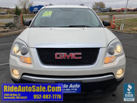 2012 GMC Acadia SLE