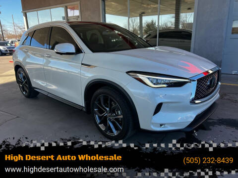 2019 Infiniti QX50 for sale at High Desert Auto Wholesale in Albuquerque NM