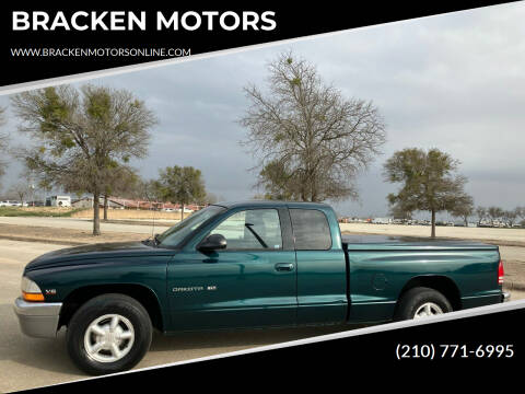 1998 Dodge Dakota for sale at BRACKEN MOTORS in San Antonio TX