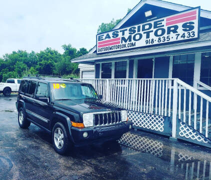 2010 Jeep Commander for sale at EASTSIDE MOTORS in Tulsa OK