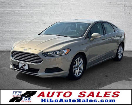2015 Ford Fusion for sale at Hi-Lo Auto Sales in Frederick MD