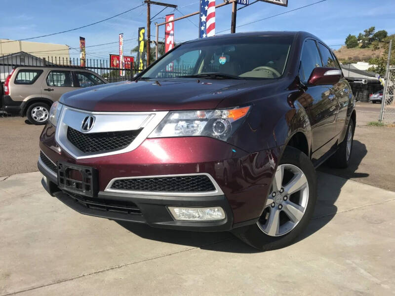 2010 Acura MDX for sale at Vtek Motorsports in El Cajon CA