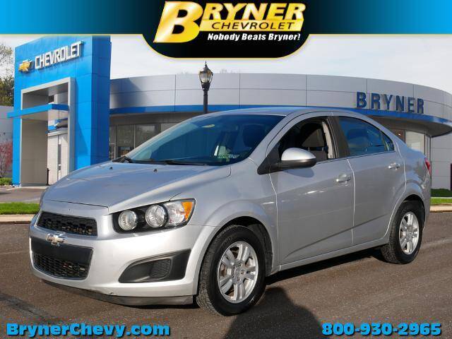 2015 Chevrolet Sonic for sale at BRYNER CHEVROLET in Jenkintown PA