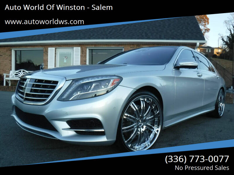 2016 Mercedes-Benz S-Class for sale at Auto World Of Winston - Salem in Winston Salem NC