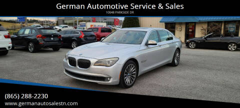 2011 BMW 7 Series for sale at German Automotive Service & Sales in Knoxville TN