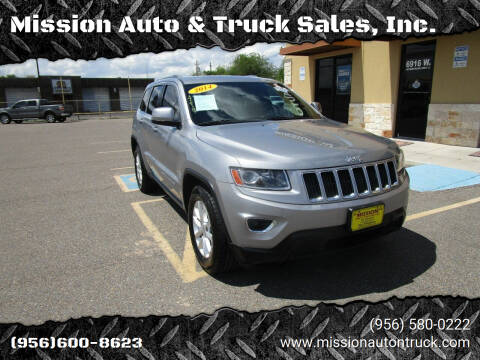 2014 Jeep Grand Cherokee for sale at Mission Auto & Truck Sales, Inc. in Mission TX