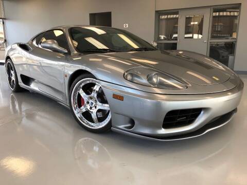 2002 Ferrari 360 Modena for sale at M4 Motorsports - Storage in Kutztown PA