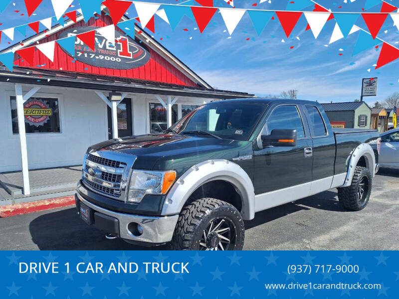 2013 Ford F-150 for sale at DRIVE 1 CAR AND TRUCK in Springfield OH