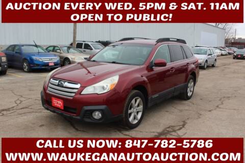 2013 Subaru Outback for sale at Waukegan Auto Auction in Waukegan IL