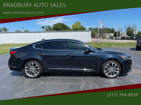 2019 Kia Cadenza for sale at BRADBURY AUTO SALES in Gibson City IL