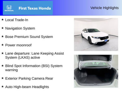 2025 Honda Accord Hybrid Touring
