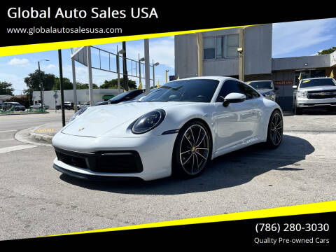 2020 Porsche 911 for sale at Global Auto Sales USA in Miami FL