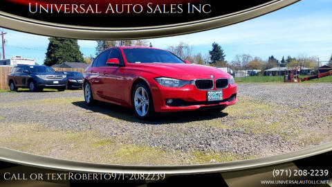 2014 BMW 3 Series for sale at Universal Auto Sales in Salem OR