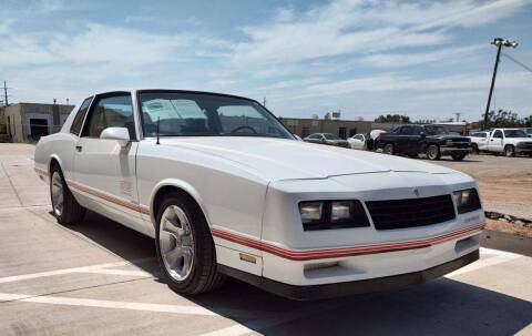 1987 Chevrolet Monte Carlo for sale at Iconic Motors of Oklahoma City, LLC in Oklahoma City OK
